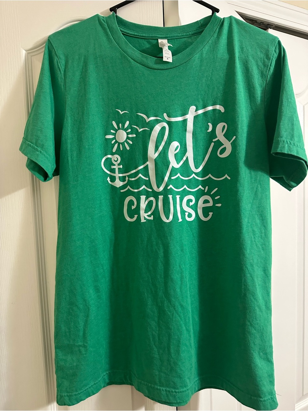 Green "Let's Cruise" Graphic Tee